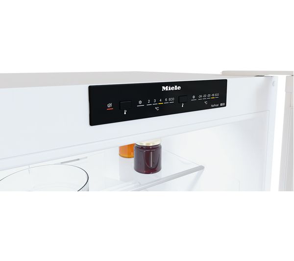 MIELE KFN 4394 ED 60 40 Fridge Freezer - White