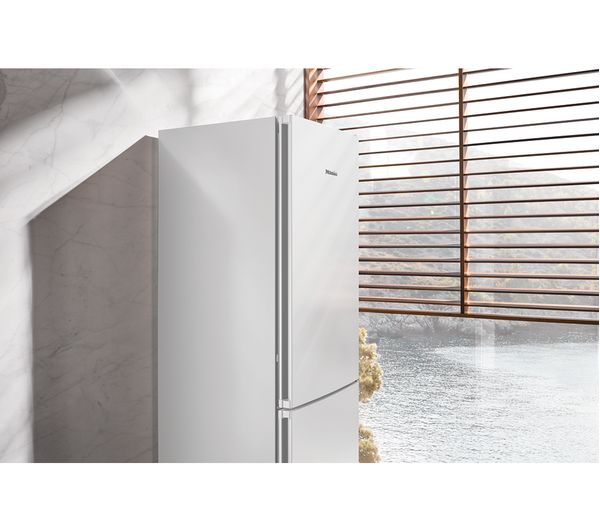 MIELE KFN 4394 ED 60 40 Fridge Freezer - White