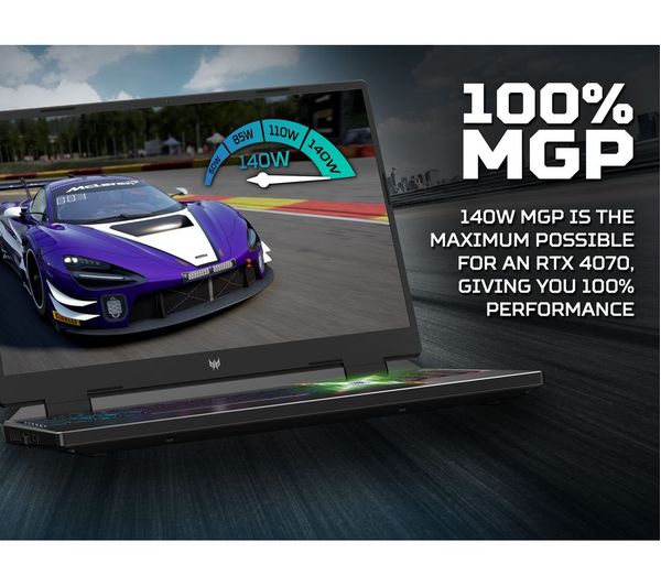 ACER Predator Helios Neo 16" Gaming Laptop - Intel® Core™ i9 RTX 4070 1 TB SSD