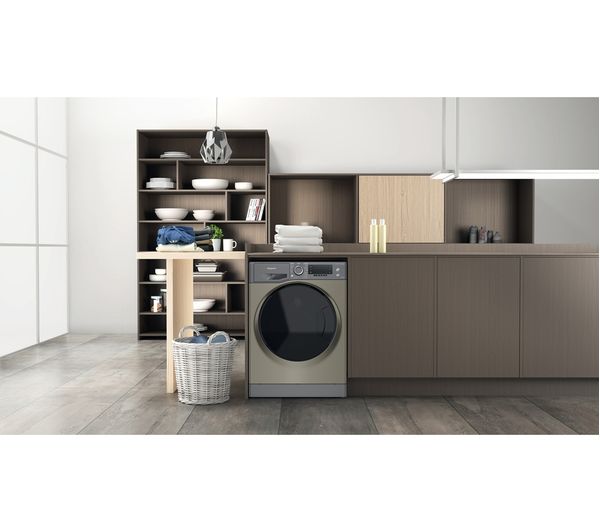 HOTPOINT NDD 9636 GDA UK 9 kg Washer Dryer - Graphite