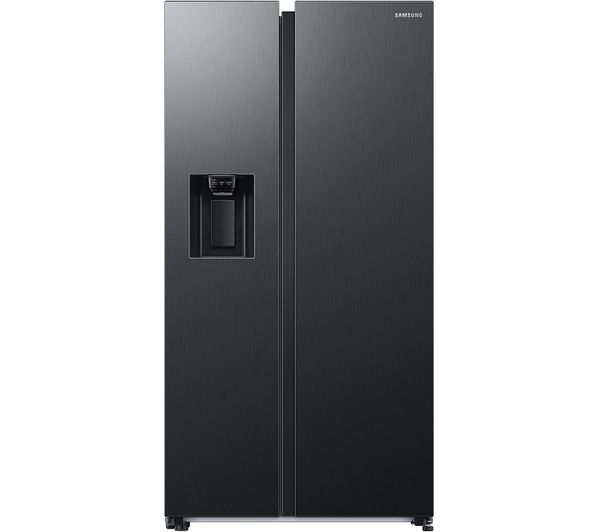 SAMSUNG Series 8 RS68CG885EB1EU American-Style Smart Fridge Freezer - Black Stainless