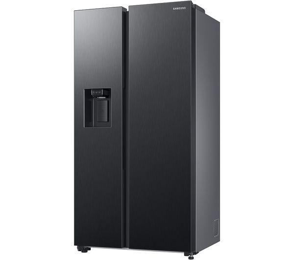 SAMSUNG Series 8 RS68CG885EB1EU American-Style Smart Fridge Freezer - Black Stainless