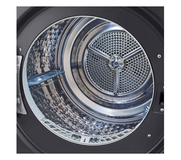 LG DUAL Dry FDV309GN WiFi-enabled 9 kg Heat Pump Tumble Dryer - Slate Grey - Image 11