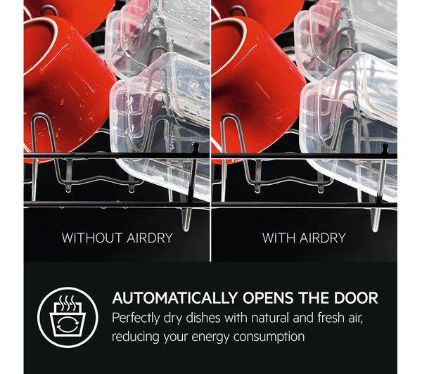 AEG Series 8000 SprayZone FSE84607P Fully Size Intergrated Dishwasher