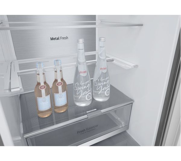 LG NatureFRESH GBB92STACP1 Smart 70 30 Fridge Freezer - Silver