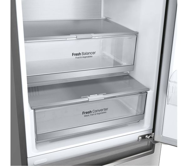 LG NatureFRESH GBB92STACP1 Smart 70 30 Fridge Freezer - Silver