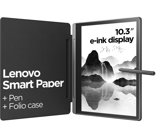 LENOVO Smart Paper 10.3" eReader - 64 GB Storm Grey
