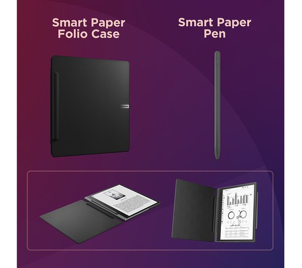 LENOVO Smart Paper 10.3" eReader - 64 GB Storm Grey