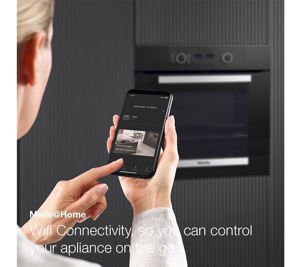 MIELE H2465BP Electric Smart Oven - Obsidian Black