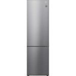 LG NatureFRESH GBB62PZGCC1 70 30 Fridge Freezer - Shiny Steel