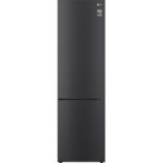 LG NatureFRESH GBP62MCNAC 70 30 Fridge Freezer - Matte Black