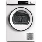 SHARP KD-NHB8S6GW3-EN 8 kg Heat Pump Tumble Dryer - White