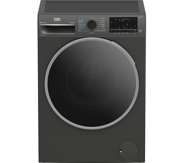 BEKO B5D58544UG Bluetooth 8 kg Washer Dryer - Graphite