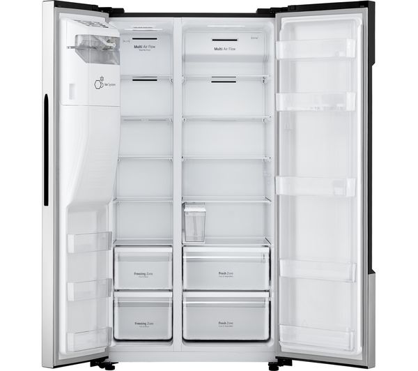 LG GSM32HSBEH American-Style Fridge Freezer - Silver - Image 9