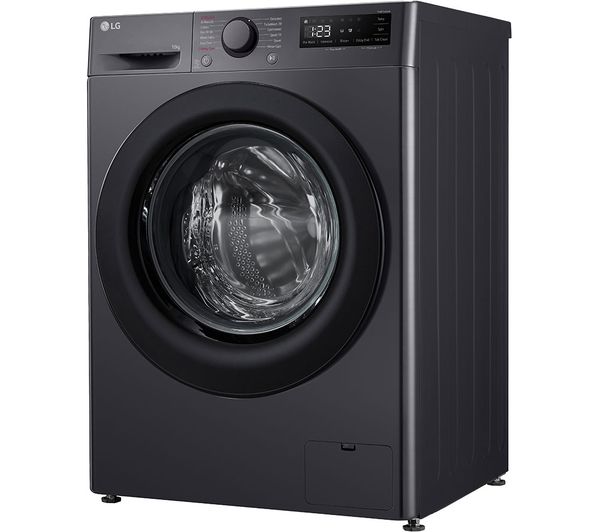 LGE TurboWash 360 with AI F4C510GBTN1 10 kg 1400 Spin Washing Machine - Slate Grey - Image 11