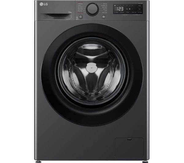 LGE TurboWash 360 with AI F4C510GBTN1 10 kg 1400 Spin Washing Machine - Slate Grey - Image 19