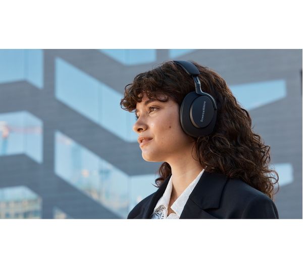 BOWERS&WILKINS Px7 S2e Wireless Bluetooth Noise-Cancelling Headphones - Black