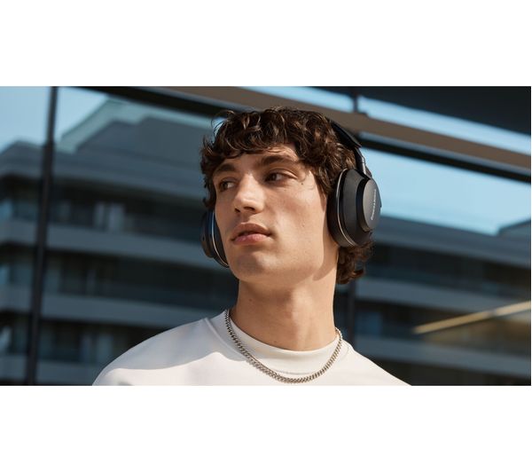 BOWERS&WILKINS Px7 S2e Wireless Bluetooth Noise-Cancelling Headphones - Black