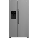 BEKO ASN642VPS American-Style Fridge Freezer - Stainless Steel