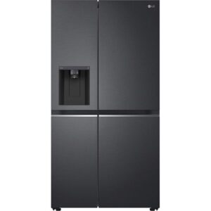LG NatureFRESH GSLV70MCTD American-Style Smart Fridge Freezer - Matte Black