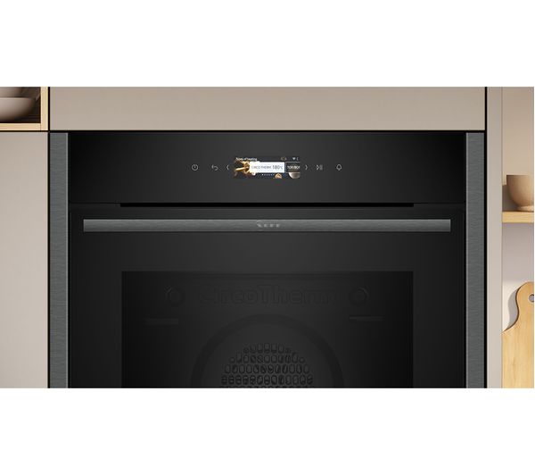 NEFF B24CR71G0B Electric Pyrolytic Smart Oven - Graphite - Image 5