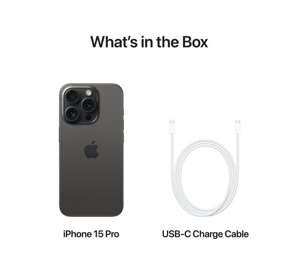 APPLE iPhone 15 Pro - 1 TB Black Titanium - Image 7