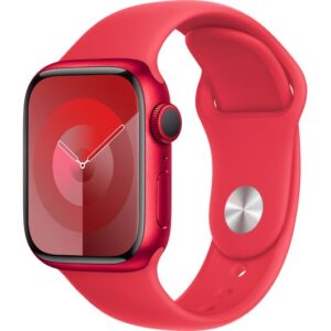 APPLE Watch Series 9 - 41 mm (PRODUCT)RED Aluminium Case with (PRODUCT)RED Sport Band  M L