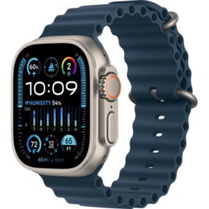 APPLE Watch Ultra 2 Cellular - 49 mm Titanium Case with Blue Ocean Band