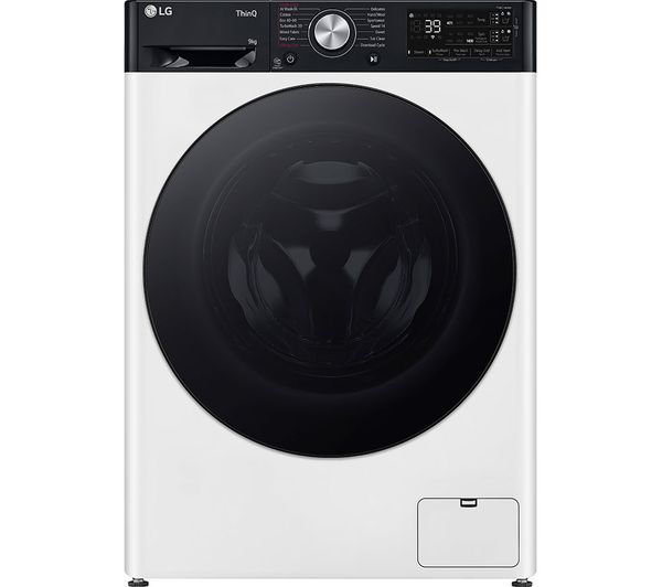 LG EZDispense F4Y709WBTA1 WiFi-enabled 9 kg 1400 Spin Washing Machine - White
