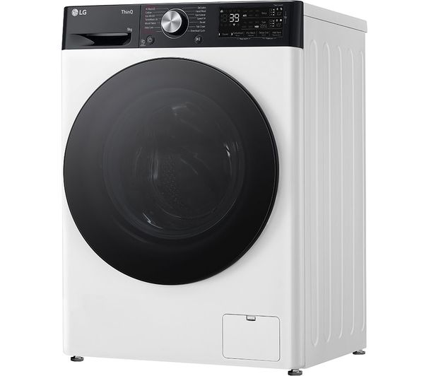 LG EZDispense F4Y709WBTA1 WiFi-enabled 9 kg 1400 Spin Washing Machine - White