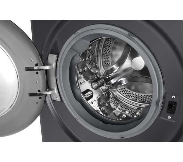 LGE EZDispense F4Y509GBLA1 WiFi-enabled 9 kg 1400 Spin Washing Machine - Slate Grey