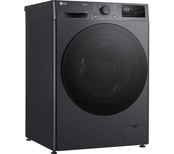 LGE EZDispense F4Y509GBLA1 WiFi-enabled 9 kg 1400 Spin Washing Machine - Slate Grey