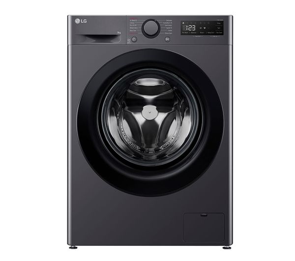 LG TurboWash 360 with AI F2C509GBTN1 9 kg 1200 Spin Washing Machine - Slate Grey