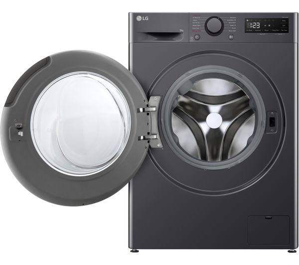 LG TurboWash 360 with AI F2C509GBTN1 9 kg 1200 Spin Washing Machine - Slate Grey