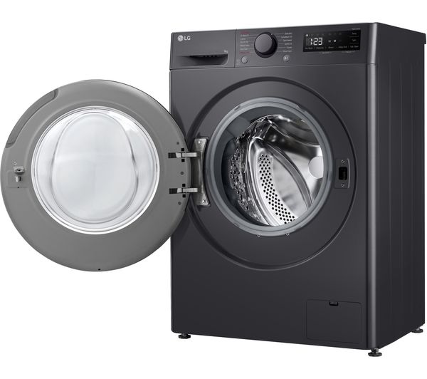LG TurboWash 360 with AI F2C509GBTN1 9 kg 1200 Spin Washing Machine - Slate Grey