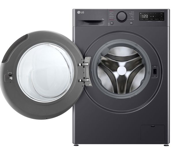 LG TurboWash 360 with AI F2C509GBTN1 9 kg 1200 Spin Washing Machine - Slate Grey