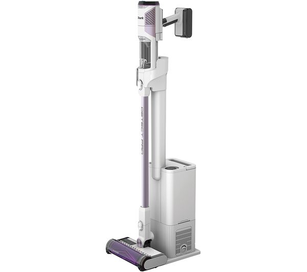 SHARK Detect Pro with Auto-Empty System IW3510UK Cordless Vacuum Cleaner - White & Purple