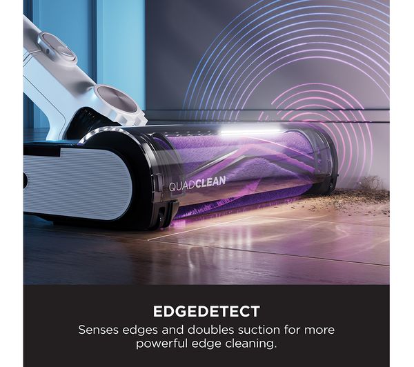 SHARK Detect Pro with Auto-Empty System IW3510UK Cordless Vacuum Cleaner - White & Purple