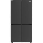 BEKO HarvestFresh GN446224VPZ Fridge Freezer - Black Steel