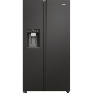 HAIER HSW79F18DIPT American-Style Smart Fridge Freezer - Slate Black