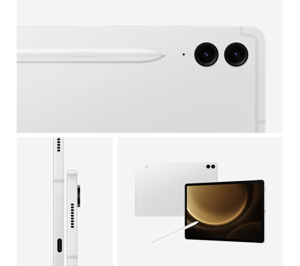 SAMSUNG Galaxy Tab S9 FE+ 12.4" Tablet - 256 GB Silver