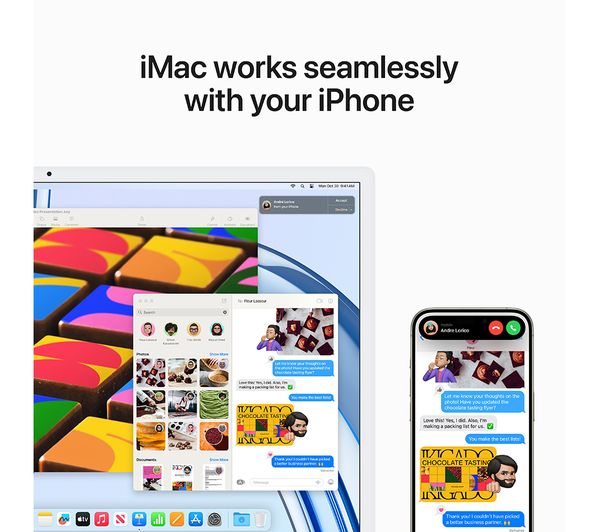 APPLE iMac 4.5K 24" (2023) - M3 256 GB SSD Pink