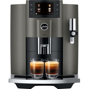 JURA E8 Smart Bean to Cup Coffee Machine - Dark Inox