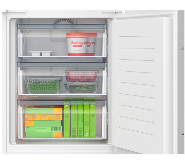 BOSCH Series 2 KIN96NSE0 Integrated 60 40 Fridge Freezer - Sliding Hinge
