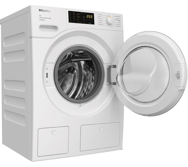 MIELE TwinDos WWB680 WiFi-enabled 8 kg 1400 Spin Washing Machine - White