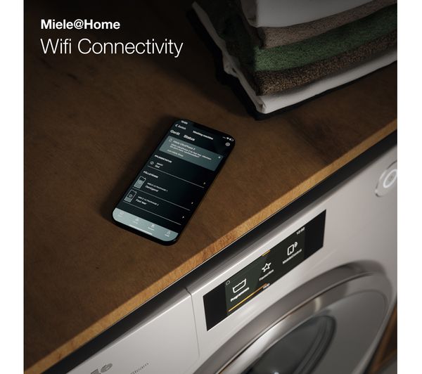 MIELE TwinDos WWB680 WiFi-enabled 8 kg 1400 Spin Washing Machine - White