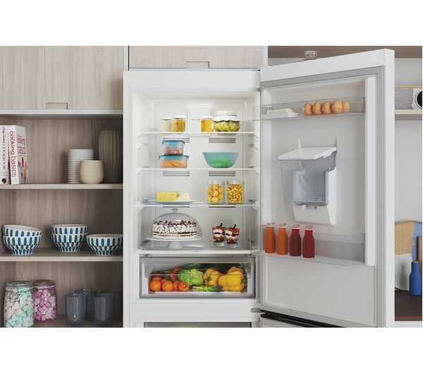 INDESIT IBTNF 60182 W AQUA UK 50 50 Fridge Freezer - White