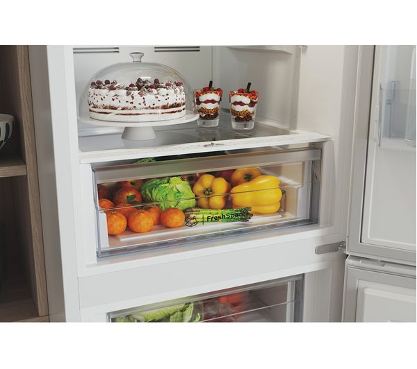 INDESIT IBTNF 60182 W AQUA UK 50 50 Fridge Freezer - White
