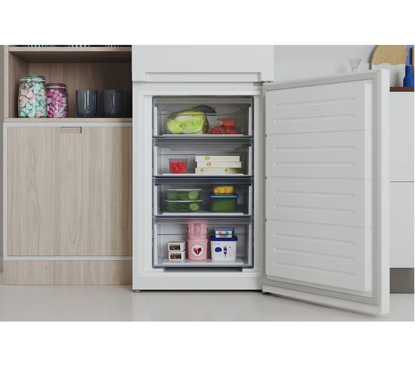 INDESIT IBTNF 60182 W AQUA UK 50 50 Fridge Freezer - White