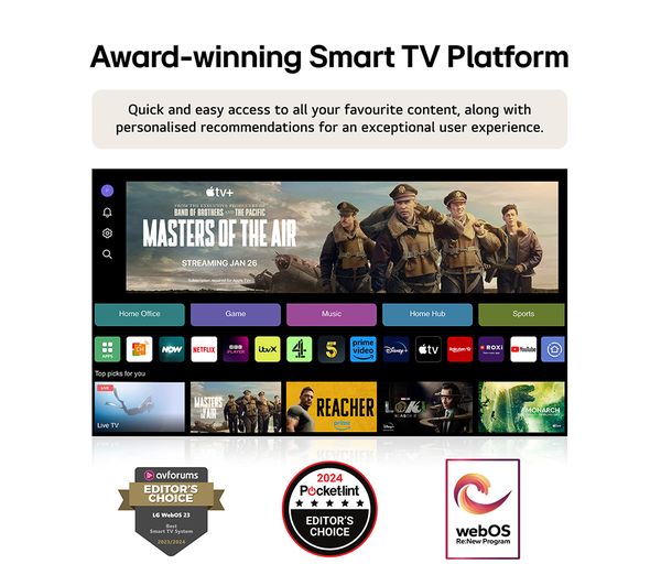 LG 50NANO81T6A 50 Smart 4K Ultra HD HDR LED TV with Amazon Alexa